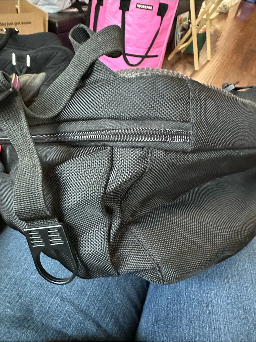 Samsonite Black and Red Travel Backpack